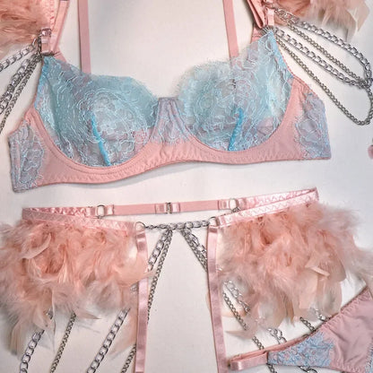 SWAN sky-blue set