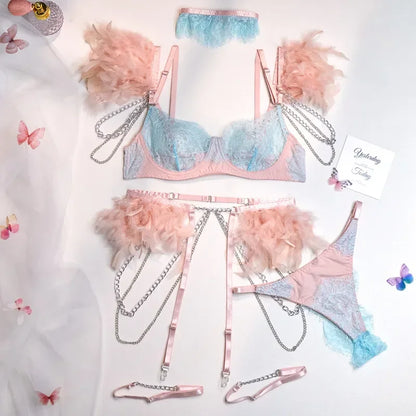 SWAN sky-blue set