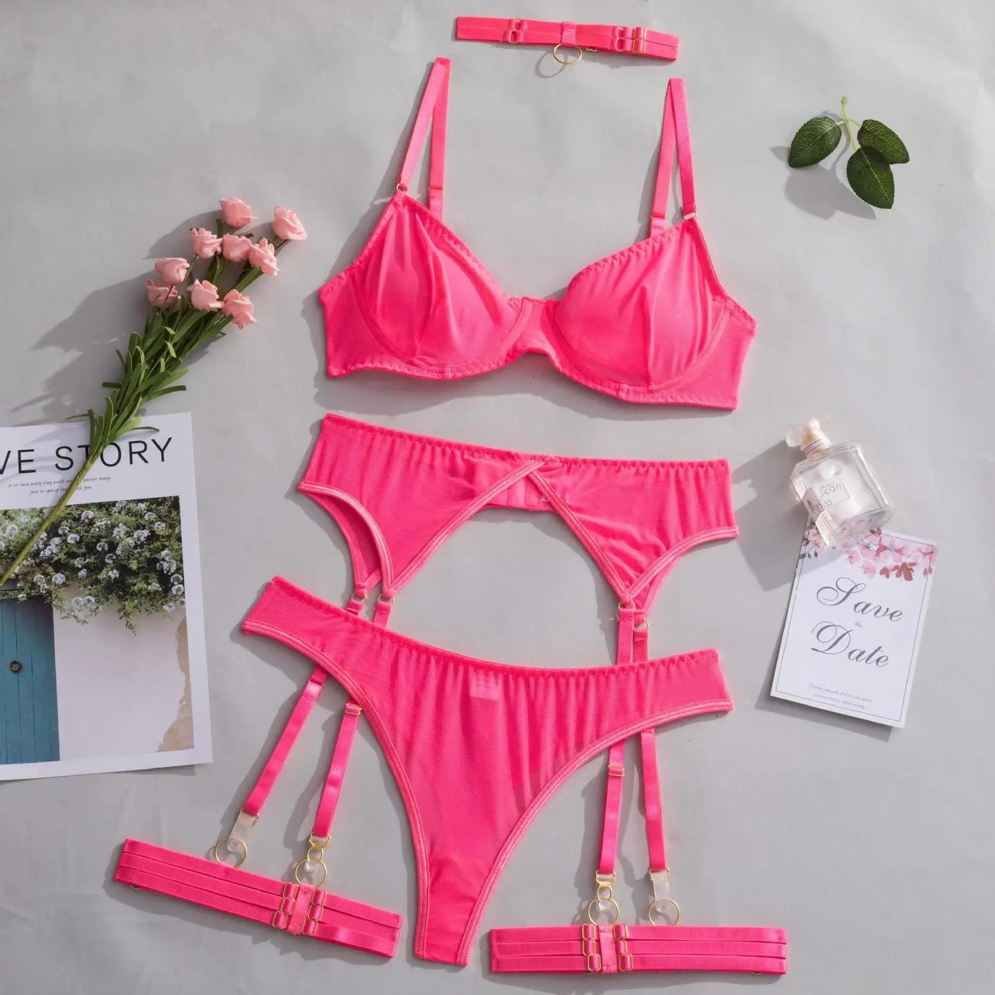 BASIC pink set